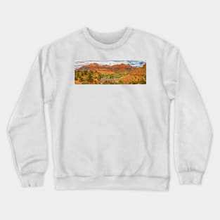 Watchman Trail View Zion National Park Crewneck Sweatshirt